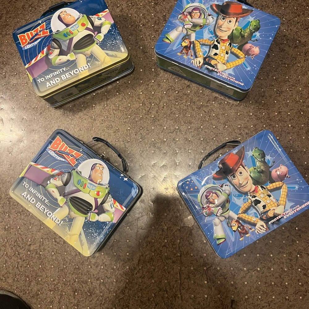 Disney Toy Story Lunch Box Set - Blue and Green